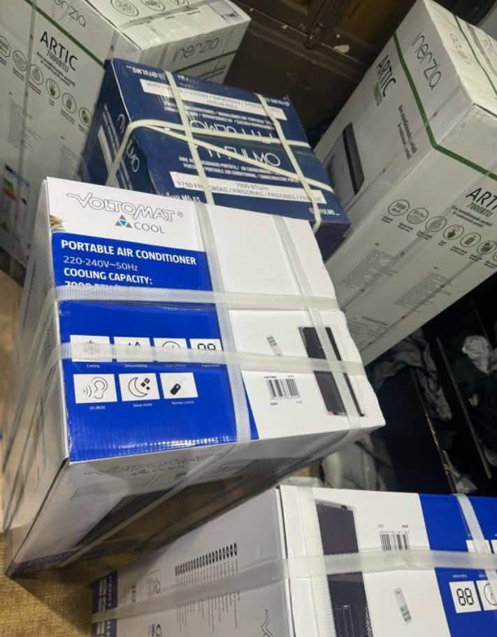 Climatiseur mobile Voltomat 7000 BTU – Excellent état – Refroidissement, ventilation et déshumidification