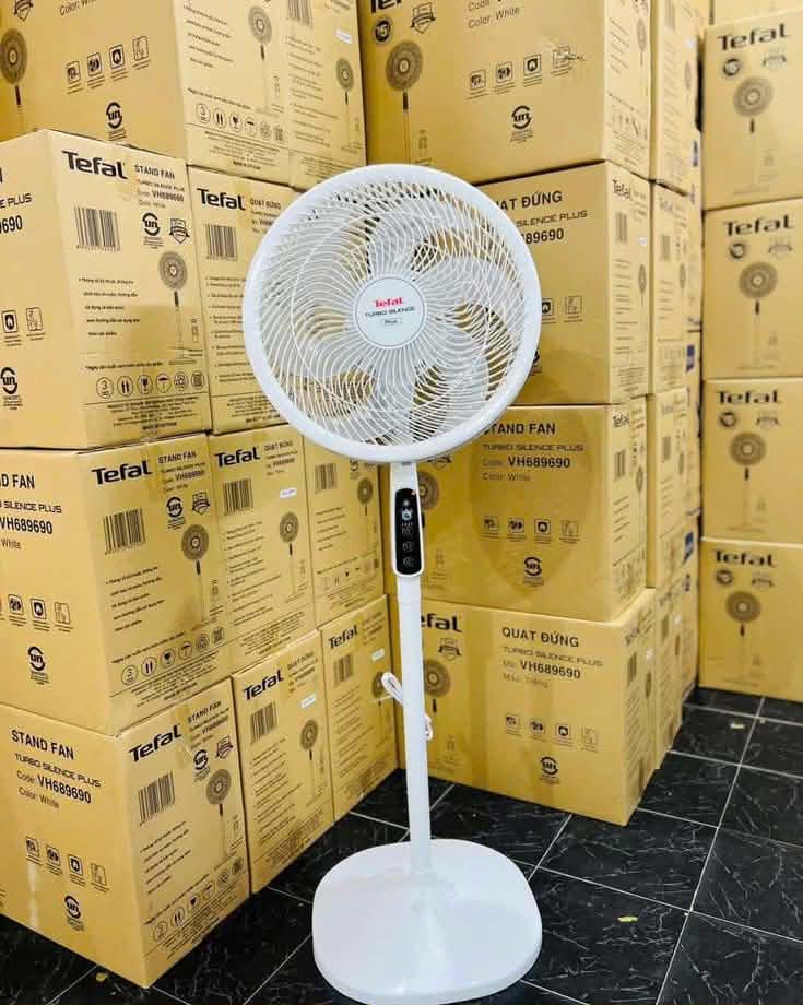 Ventilateur sur pied Tefal Turbo Silence Plus – Puissance, Silence et Confort
